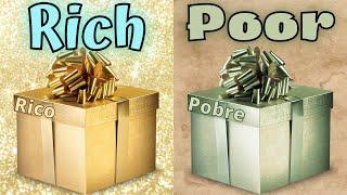 Escolha seu presente  Choose Your Gift - Rich or Poor  Elige tu Regalo - Rico o Pobre 