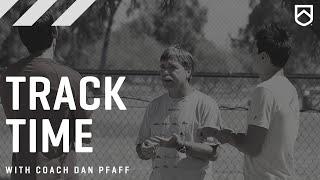 How to coach arm action in sprinting with Coach Dan Pfaff