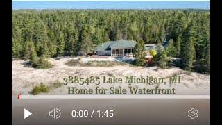 3885485 Lake Michigan, MI Home for Sale Waterfront