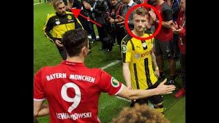 Reus and Lewandowski handshakes and best moments.
