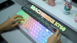 MACHENIKE KT68 Smart Screen Mechancial Keyboard - WhatGeek