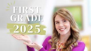 FIRST GRADE HOMESCHOOL CURRICULUM CHOICES 2025 | Reading, Math, Handwriting, and more...