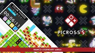 PICROSS S NAMCO LEGENDARY edition Trailer (Nintendo Switch)