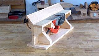 DIY Benchtop Jointer - How to Make a Jointer
