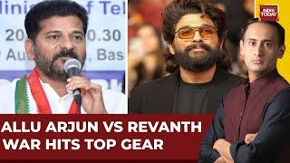 Allu Arjun vs Revanth Reddy War Hits Top Gear | News Track | India Today