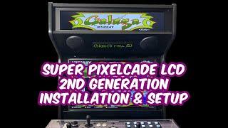 Super Pixelcade LCD 2nd Generation for Rec Room Masters 32" Xtension Installation & Setup