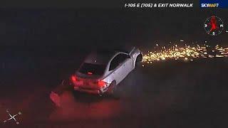 FULL CHASE: Authorities chase suspect in stolen vehicle in Los Angeles