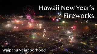 Hawaii Fireworks Show - New Years 2023