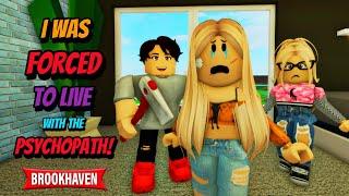 I WAS FORCED TO LIVE WITH THE PSYCHOPATH!! | BROOKHAVEN MOVIE VOICED | (CoxoSparkle)