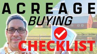 Buying an Acreage- Top 10 Tips