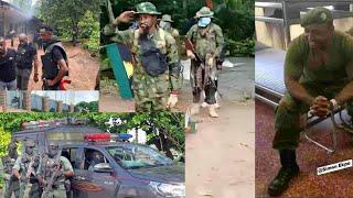 ANAMBRA STATE ON F1RE AS BIAFRA ARMY SHUT DOWN NIG ARMY 3 MEN DOWN