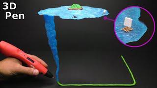 Happy Little Floating Lake [3D Pen]