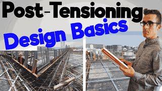 The basics of post tensioned concrete design | how to design post-tensioning