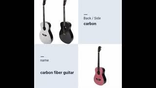 Future 3K Twill Carbon Fiber Ukulele Body Instrument Parts