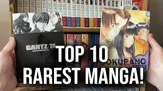 Top 10 Rarest Volumes in my Manga Collection!