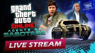 GTA Online: Agents of Sabotage Livestream (4K 60fps - No Commentary)