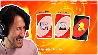 Markiplier Plays UNO W/Friends  (Twitch Vod)