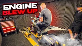 Stark Varg Engine Blows Up On The Dyno