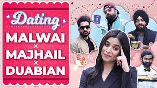 Types of Punjabi on Date | Majha | Malwa | Doaba | Valentine week |  @Manpreetsinghcomedian | PlugOn