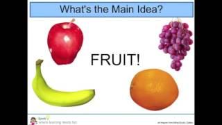 Intro to Main Idea and Key Details | Kindergarten Reading | eSpark Instructional Video