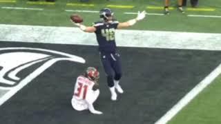 Russell Wilson to Hollister For the game-winning TD In OT