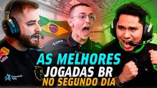 As melhores jogadas dos times BR no 2nd dia de major | (Fallen, Biguzera, Chelo...) CS2