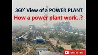 Working of a NTPC POWER PLANT, 360 degree view of NTPC BARH