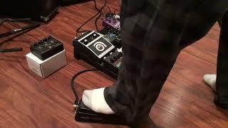 3Leaf Chromatron with expression pedal on Bass