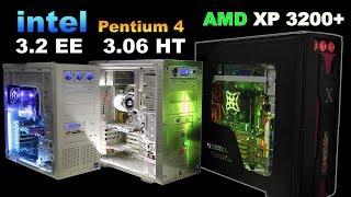 Pentium 4 Extreme Edition + FX5950U vs. Athlon XP 3200+ R9800XT - RETRO Hardware