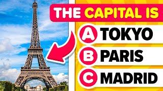 Guess The Capital City by the Picture  | PlayQuiz Challenge - Geography Quiz