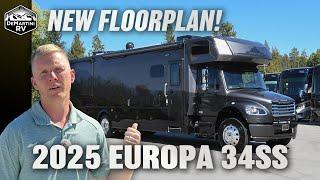 BESTSELLER Floorplan NOW in the Dynamax Europa | First Look at the NEW Dynamax Europa 34SS!