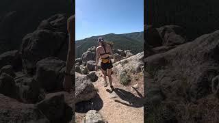 Bummer's Rock Betasso Boulder trail running from the Adventure Lodge. Colorado #shorts #hiking hike