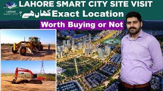 Lahore Smart City Exact Location & Latest Site Visit | Development Work Complete Details 2021