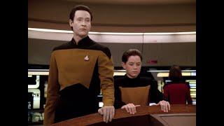 "Captain. Drop the Shields." Lt. Commander Data