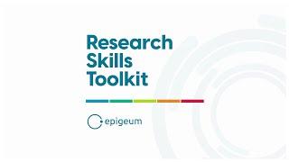 Epigeum's Research Skills Toolkit