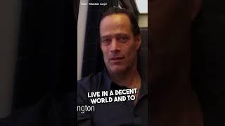 Do this to be a great war reporter l Tribe Author Sebastian Junger explains