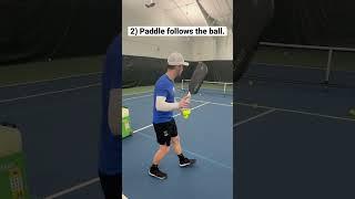 How to get more power on your #pickleball #serve? Try these 3 simple tips.