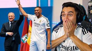 REACCIONANDO a la PRESENTACIÓN de MBAPPÉ con el REAL MADRID *NO ME LO CREO*