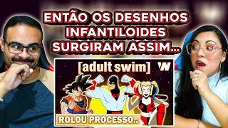 REACT VÍCIO NERD | A POLÊMICA exibição do [adult swim] no BRASIL e o RETORNO na TV!  