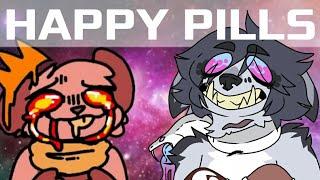 (flipaclip) Happy Pills Meme (Collab with Crownedxwolf)