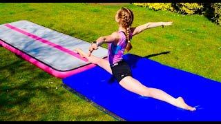 Home Gymnastics Training session // Train with me