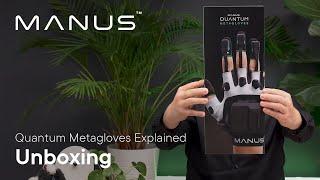 MANUS Quantum Metagloves  - Unboxing