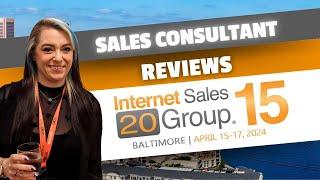 Frontline Car Salesperson Review's The Internet Sales 20 Group 15 Conference - Lord Baltimore 2024