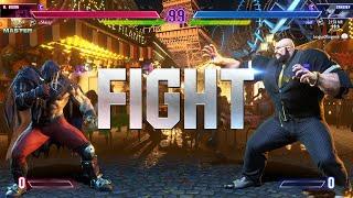 Street Fighter 6  Shaszy (M.Bison) vs Snake Eyez (Rank #1 Zangief)  SF6 High Level Matches!