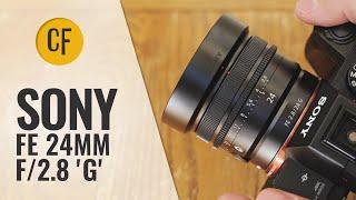 Sony FE 24mm f/2.8 'G' lens review with samples