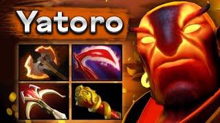 Керри Эмбер от Яторо! - Yatoro Ember Spirit 7.35 DOTA 2