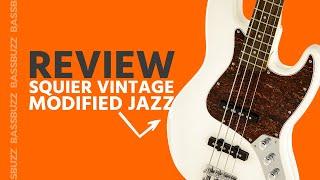 Squier Vintage Modified Jazz (Blindfolded Bass Review)