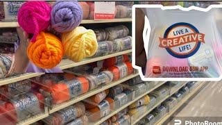 Hobby lobby veamos nuevos  colores de estambres #crochet #hobbylobby #loveshopping