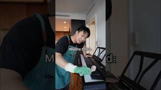 Never be the middle child… #middlechild #piano #giornostheme #jojosbizzareadventure #recorder