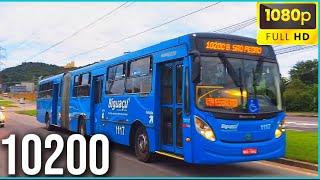 MOVIMENTO DE ÔNIBUS NA AVENIDA DAS TORRES EM SÃO JOSÉ - SC #avenidadastorres #busologia #haissa